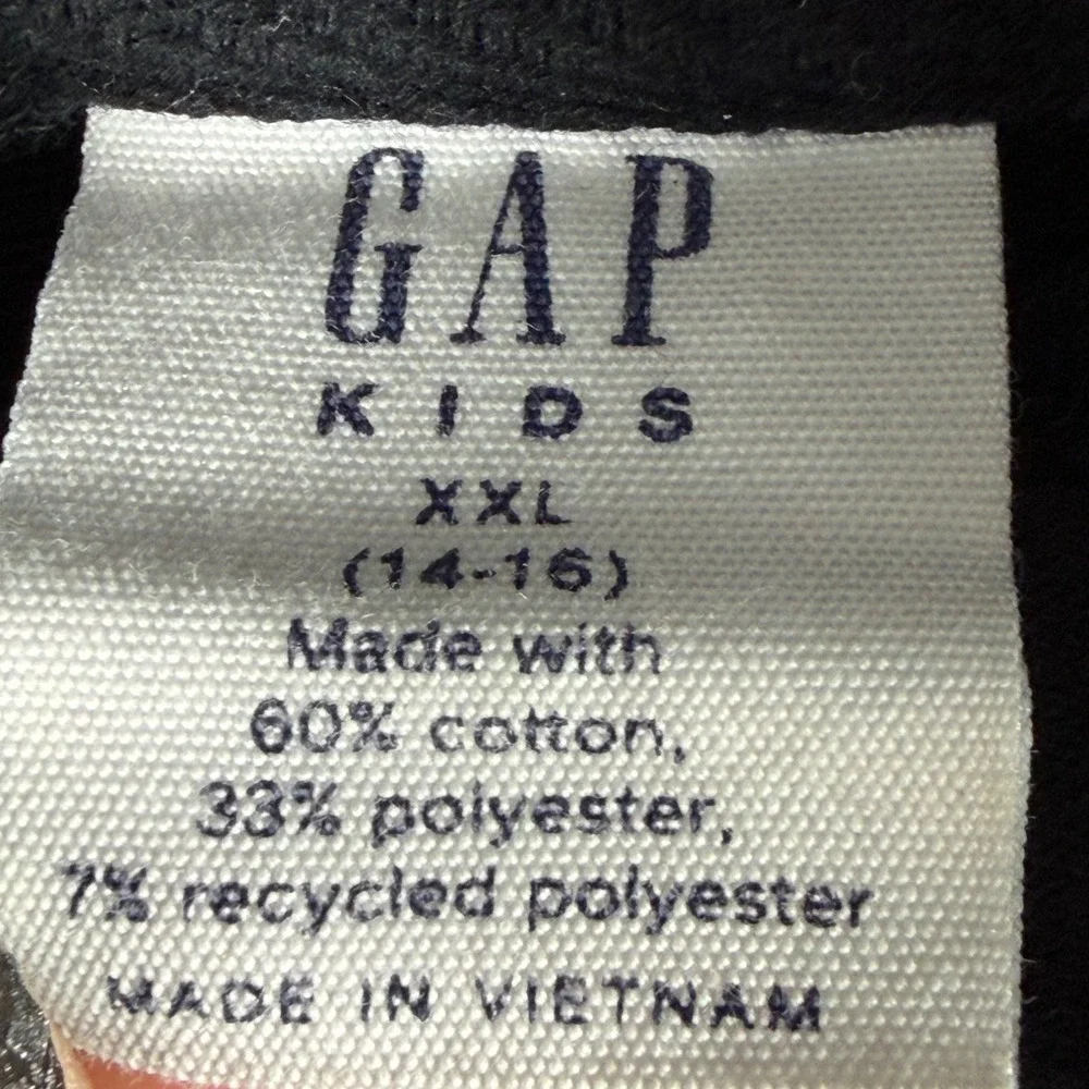 Gap Kids Girls XXL 14-16 Black Unicorn Glitter Graphic Hooded Sweatshirt Dress